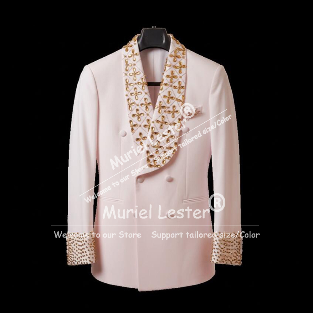 Men Grooming Outfit - Eleganti Giacche da Uomo con Strass