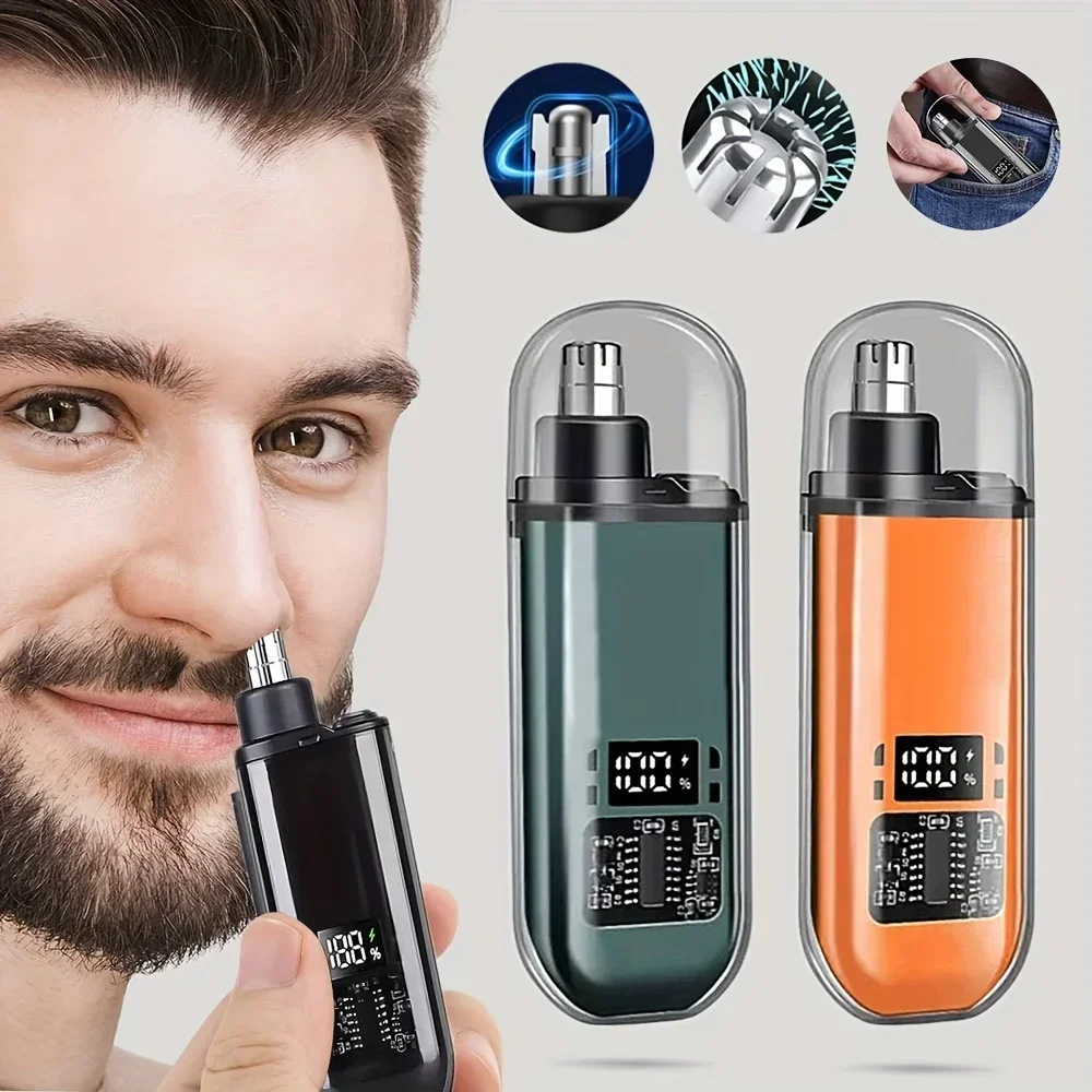 Men'S Grooming Scissors - Tagliacapelli per naso e orecchie ricaricabile