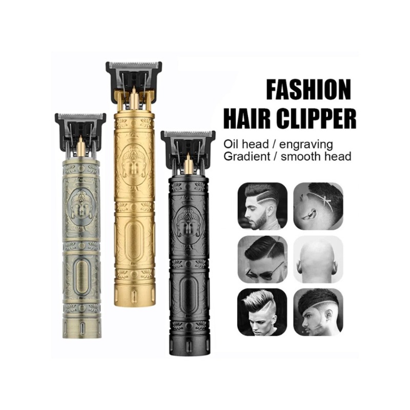 Mens Grooming Barber - Tagliacapelli Elettrico da Uomo Lavabile Senza