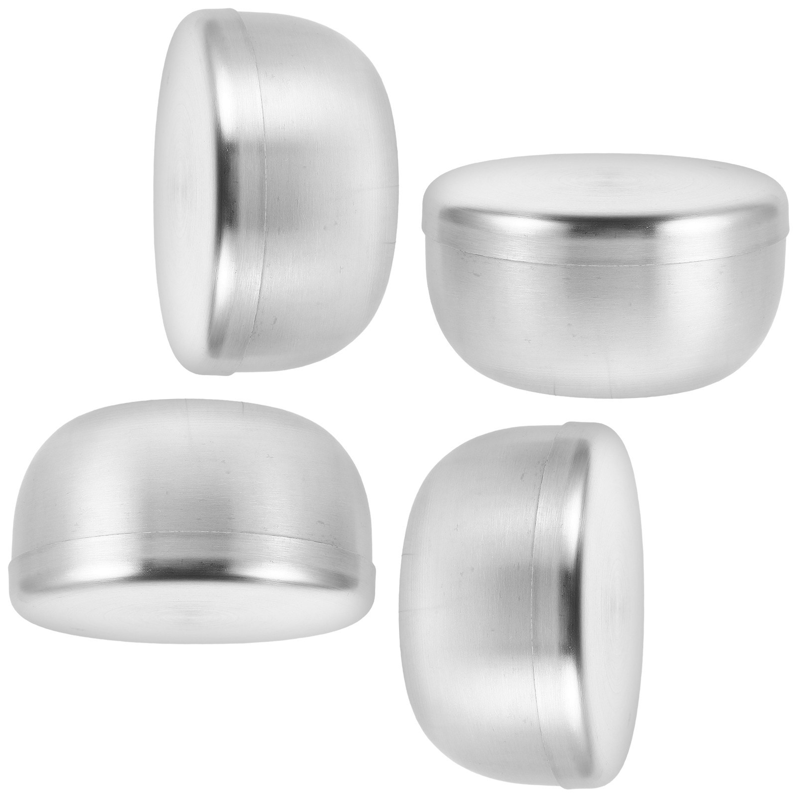 Shaving Bowl Soap - Set di 4 Ciotole Rotonde in
