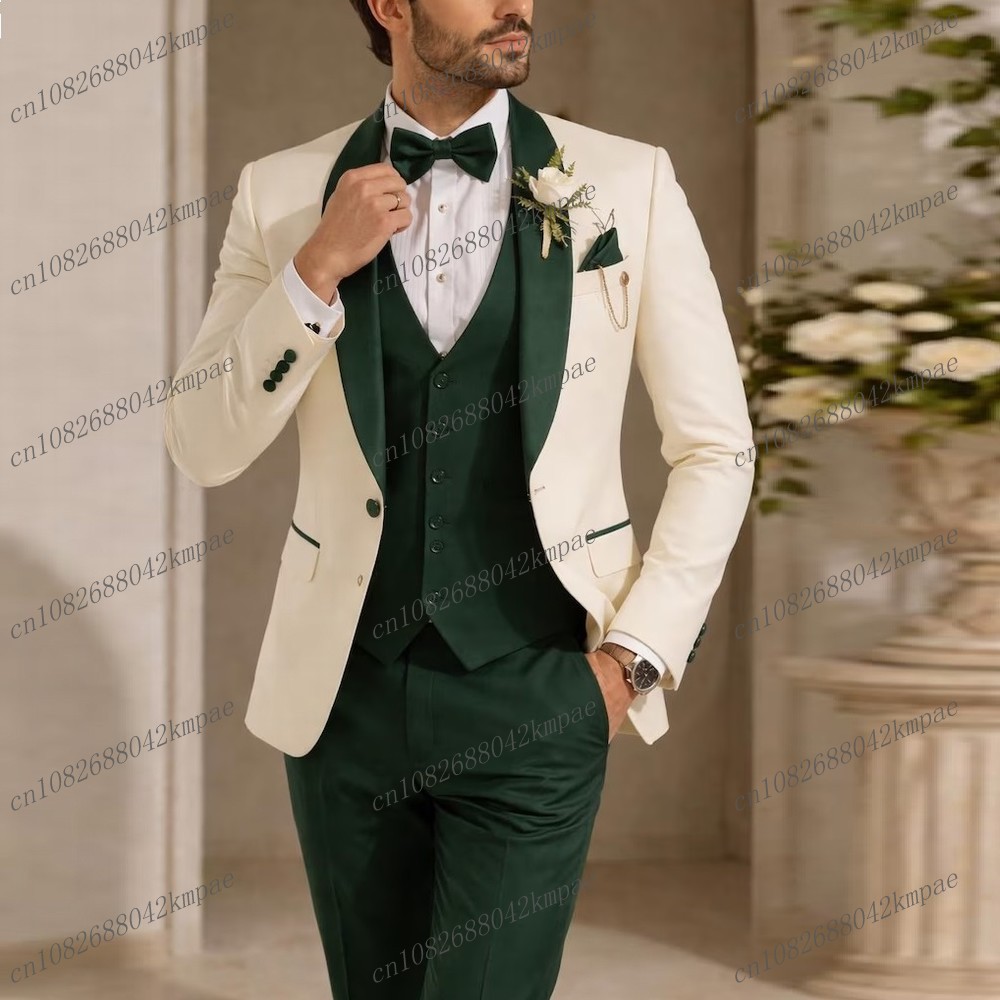 Men Grooming Outfit - Nuovo completo da uomo formale color