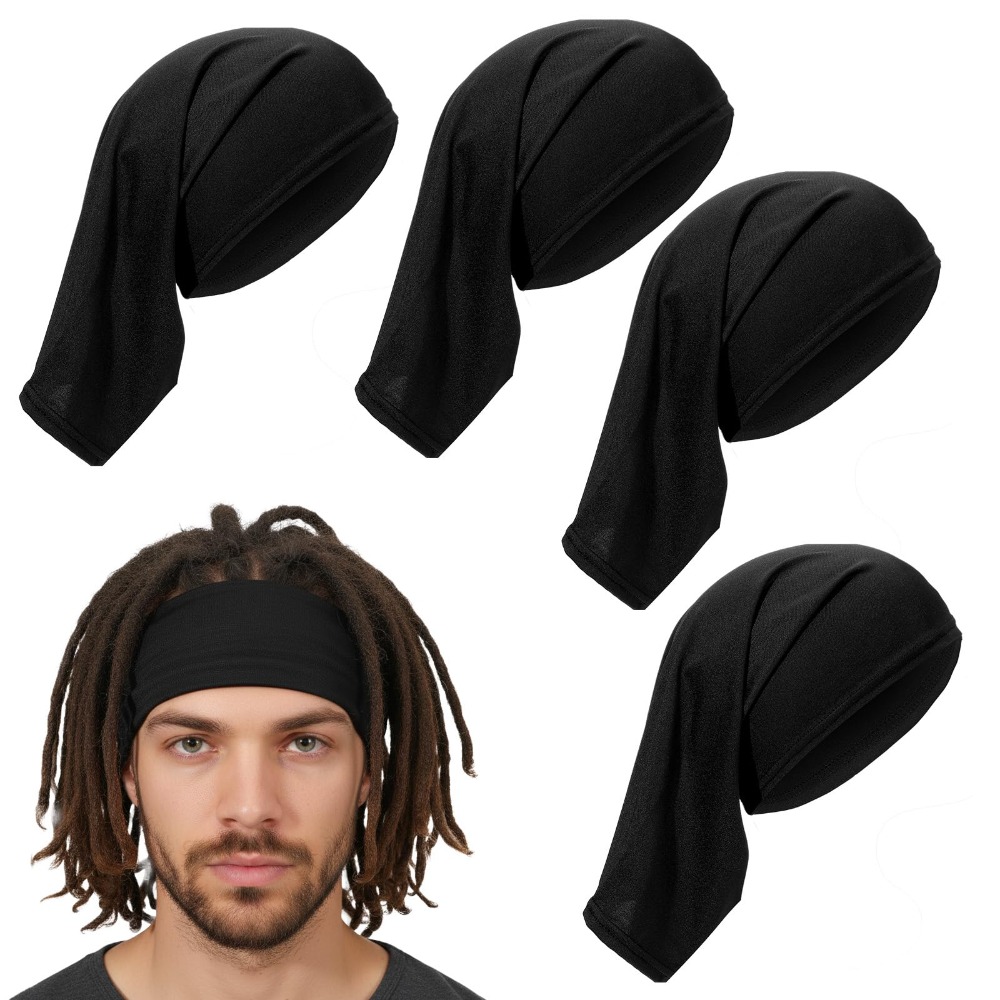 Men'S Grooming Tape - 6 pezzi Dreadlock Cap Tube Bands