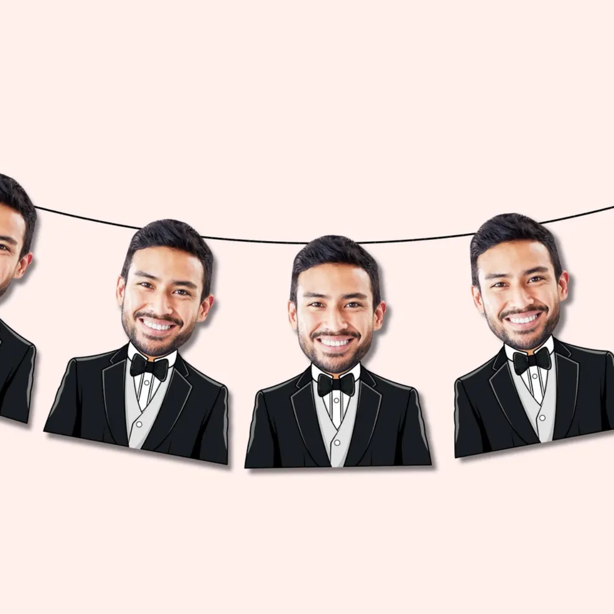 Men'S Grooming For Engagement - Banner con il volto dello sposo