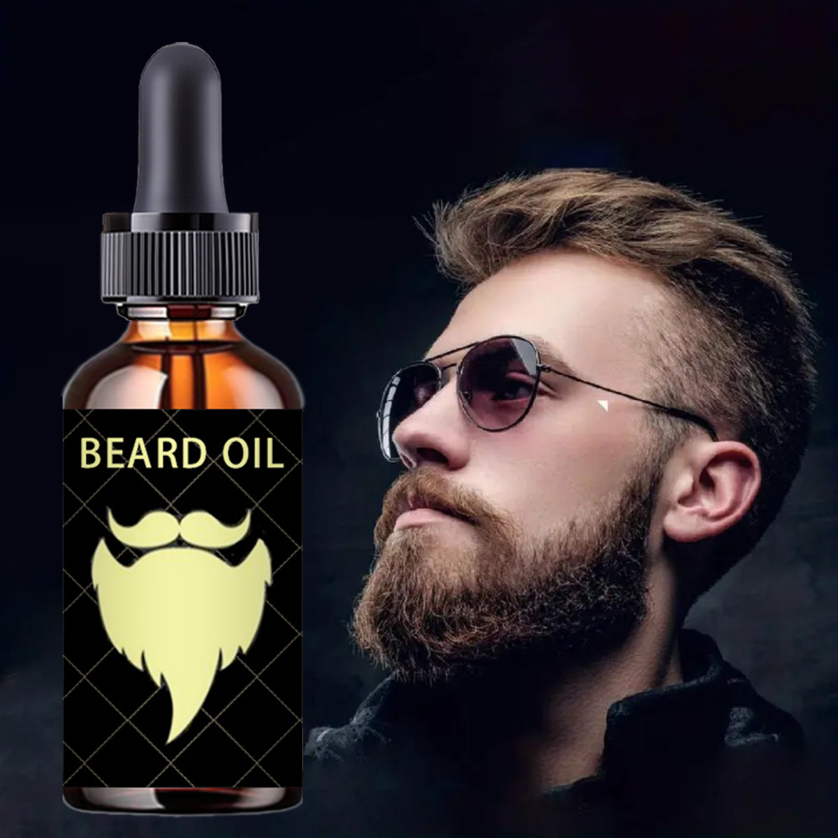 Men'S Grooming Tonic - 100% naturale accelera i peli del