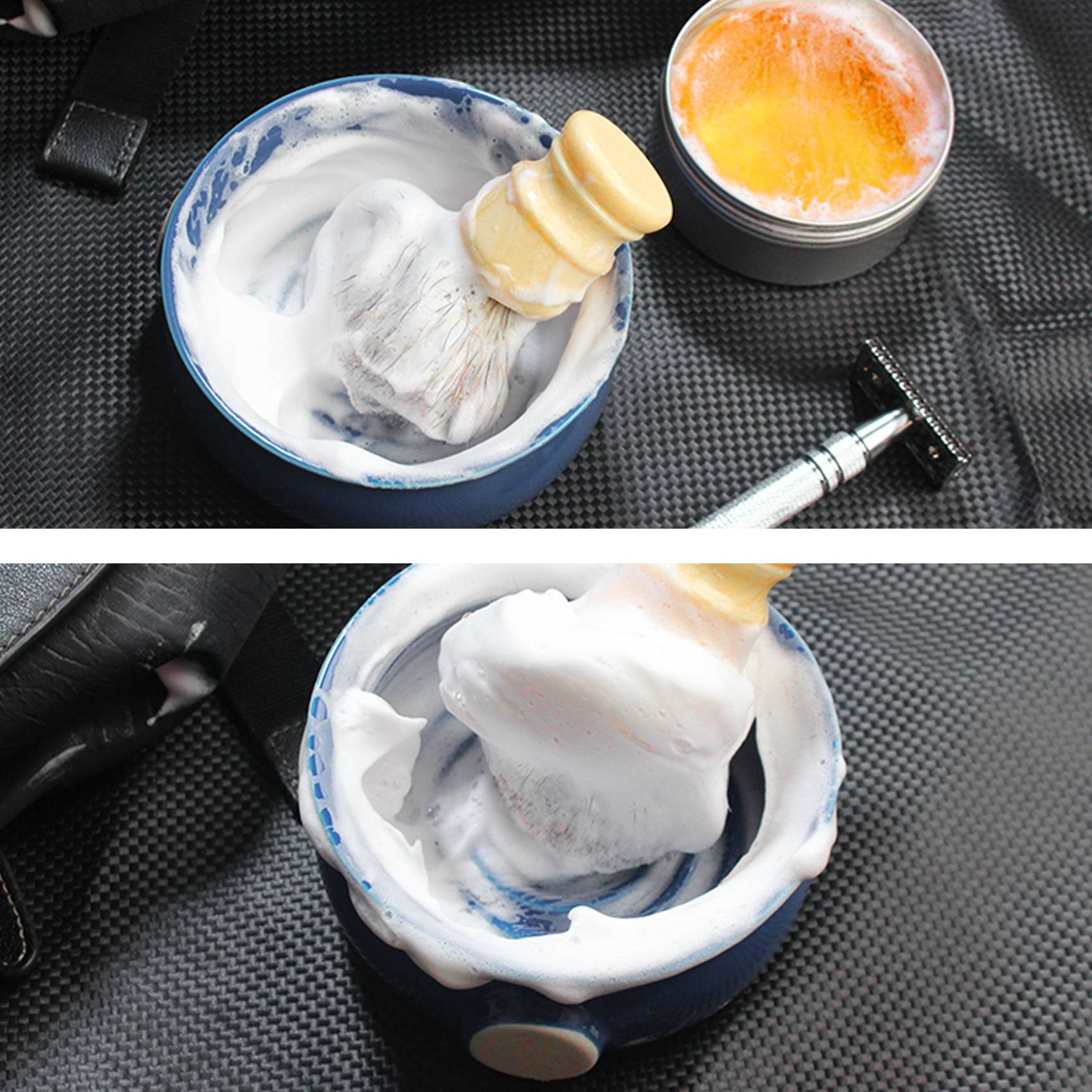 Shaving Bowl Soap - A38T- Tazza da barba da uomo