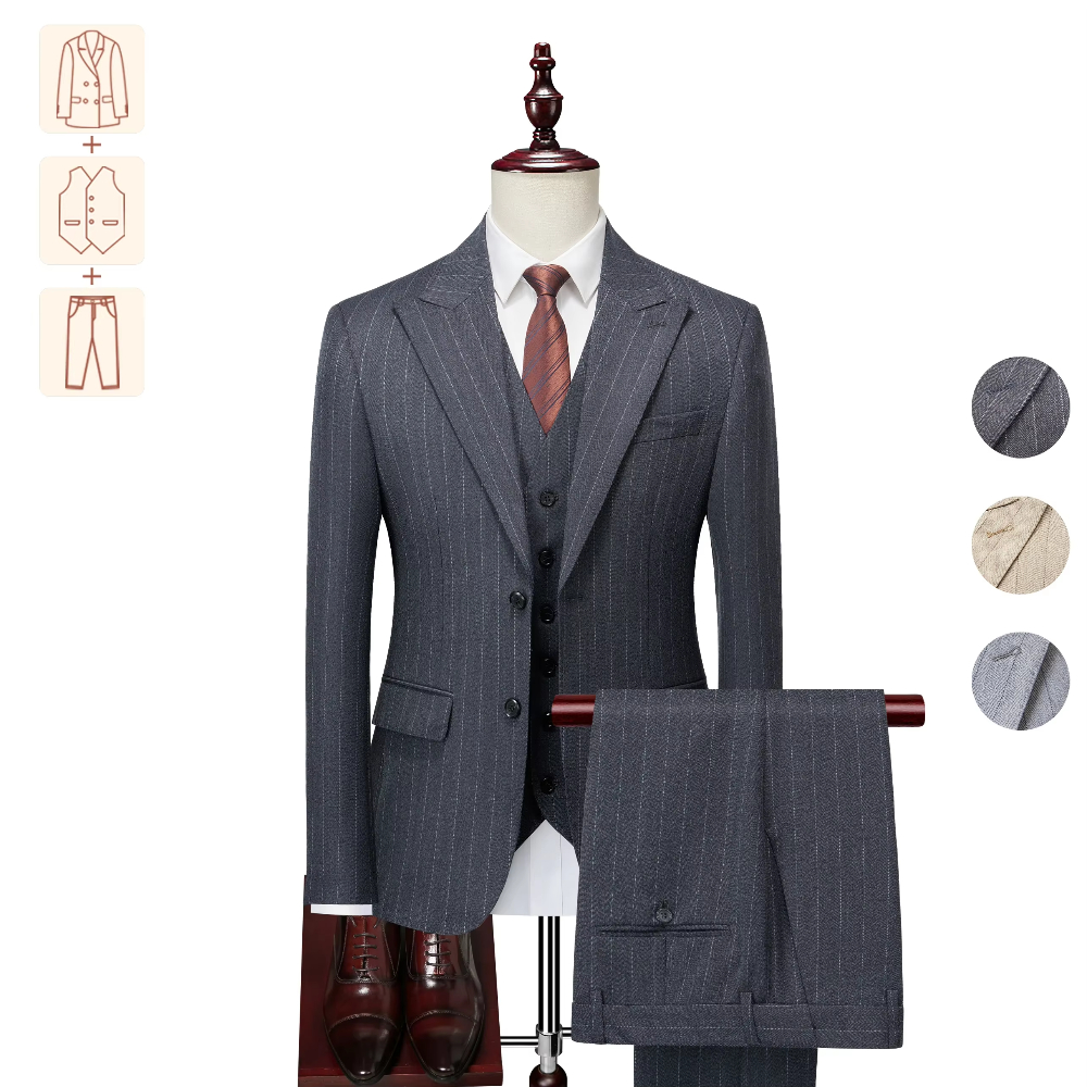Men Grooming Outfit - 2025 Abiti da sposo muscolosi Taglie