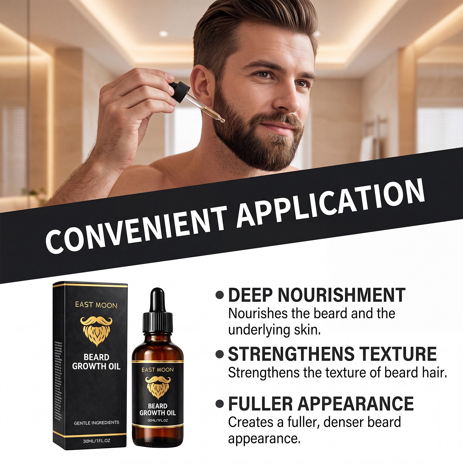 Olio per la crescita della bar - Men'S Grooming Tonic recensione e prezzo