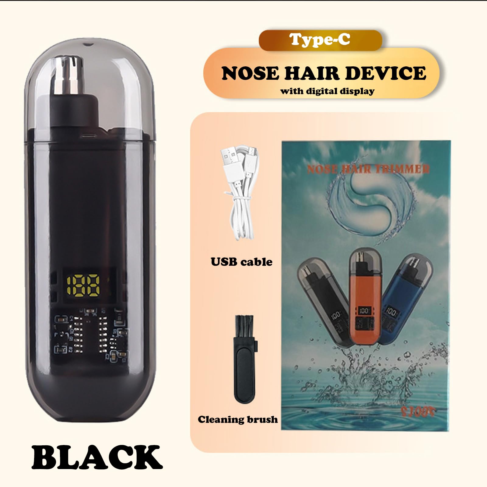 Tagliacapelli per naso e orecc - Men'S Grooming Scissors recensione e prezzo