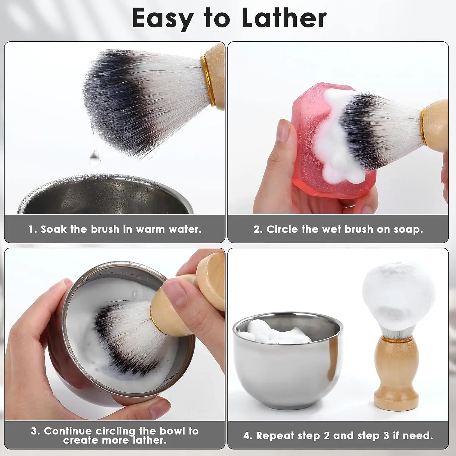 Supporto da barba per tazza as - Shaving Bowl Soap recensione e prezzo