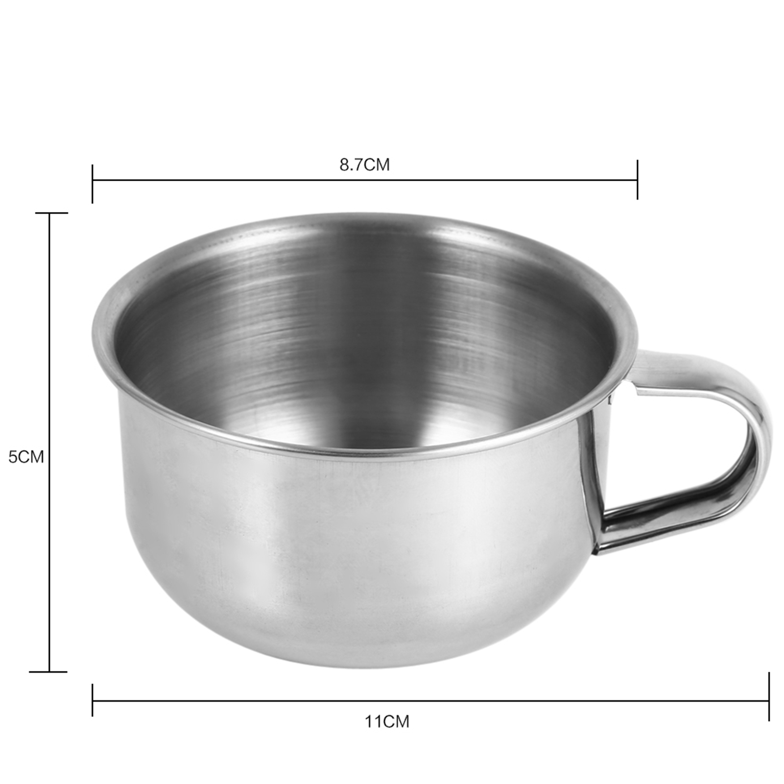 Nuova Tazza in Acciaio Inossid - Shaving Bowl Soap recensione e prezzo