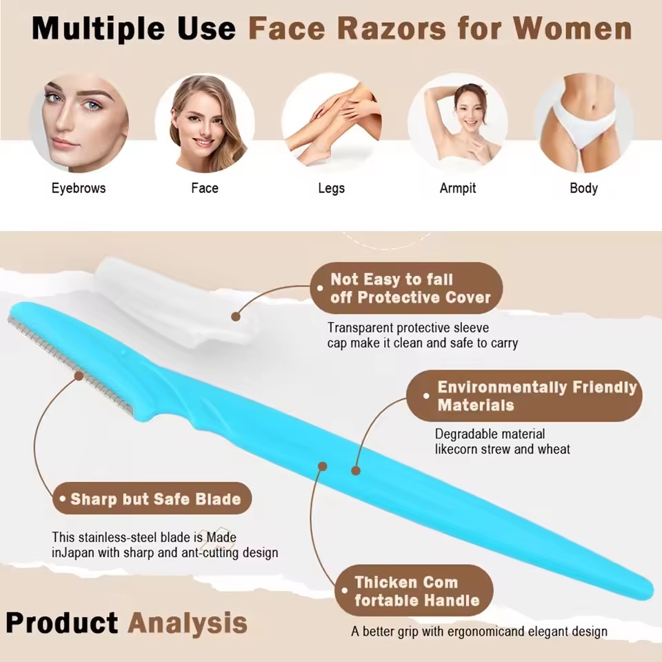 Rasoio per sopracciglia e viso - Men'S Grooming Tape recensione e prezzo