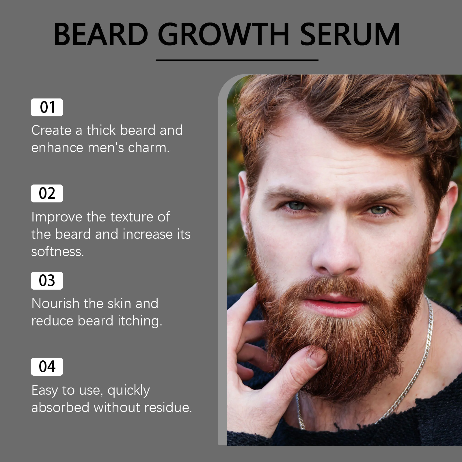 Olio per la Cura della Barba c - Men'S Grooming Tonic recensione e prezzo