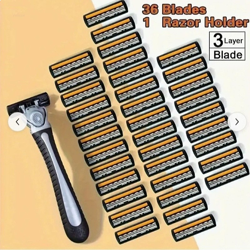 Rasoio manuale premium a 3 lam - Men'S Grooming Set Gift recensione e prezzo