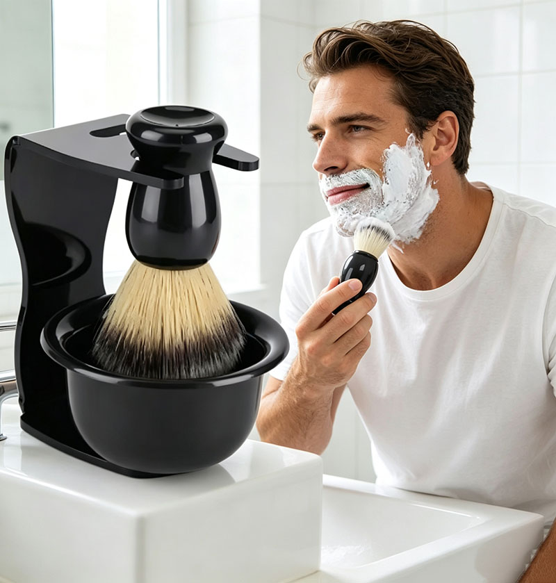 Set Pennello da Barba con Supp - Shaving Bowl Soap recensione e prezzo