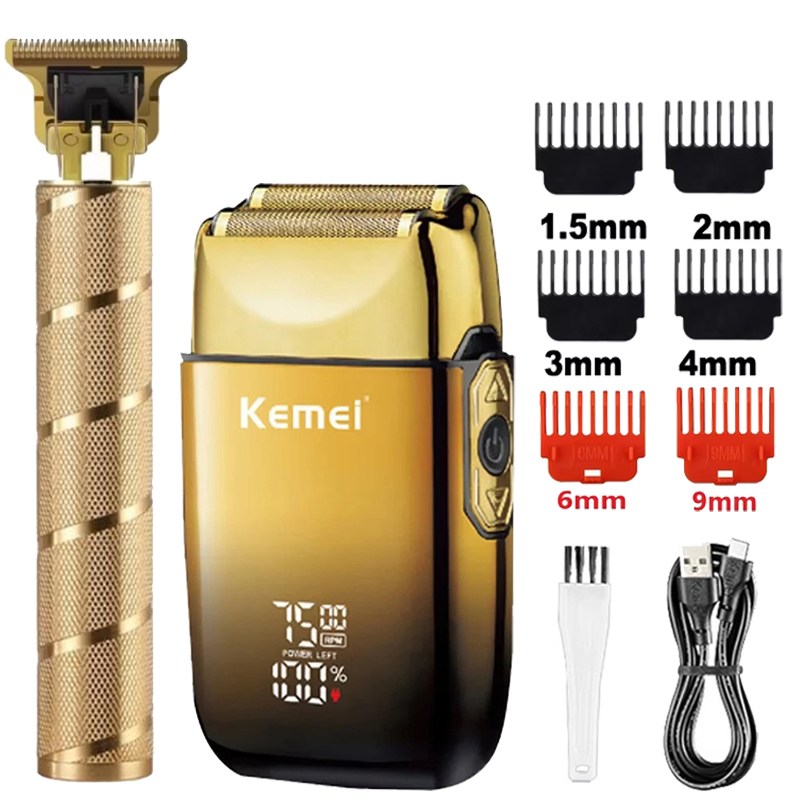 Kemei KM-TX10 T9 Regolabarba E - Mens Grooming Barber recensione e prezzo